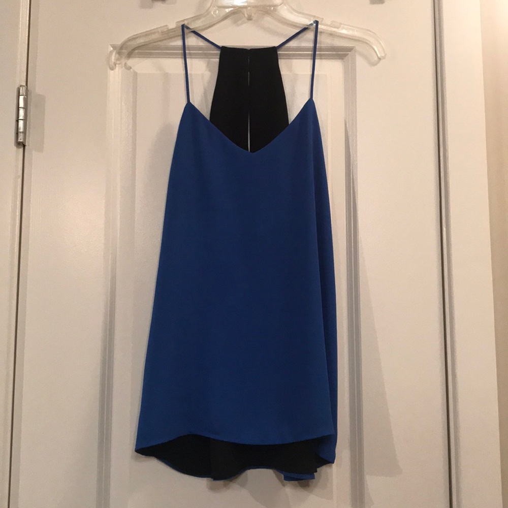 ❌SOLD❌ 🌀Express Royal Blue Tank Top🌀